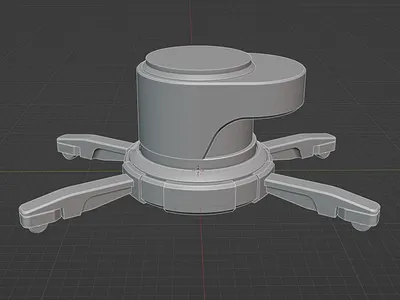 Hard Surface project in process 3d blender hard surface modelling
