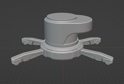 Hard Surface project in process 3d blender hard surface modelling