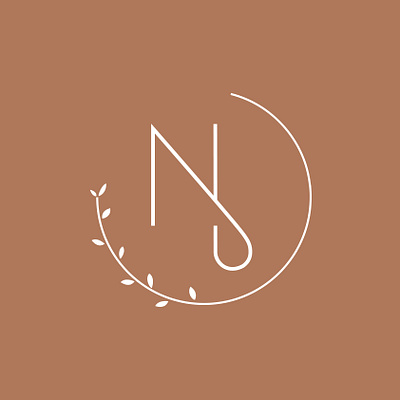 Logo Design for Dietitian Nur Buğa graphic design logo design monogram logo