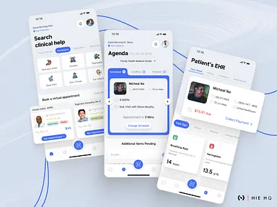 Medical App appointment booking app consult doctor consultation app ehr electronic health records health care app health tracker medical medical app minimal pharmacy simple telemedicine tracker uidesign uxdesign