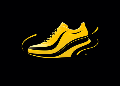 A logo is created for shoes branding logo shoes logo