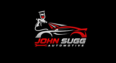 John Sugg Automotive Logo app branding design graphic design illustration logo typography ui ux vector