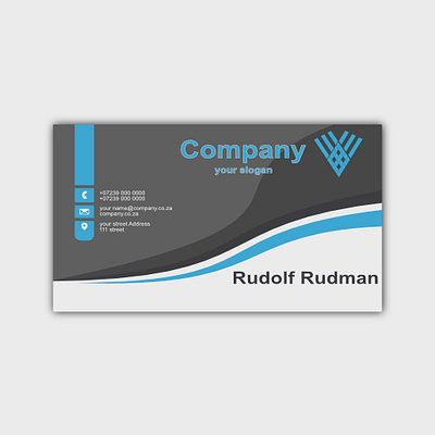 Card dark blue branding business cards design graphic design illustration logo ui ux vector