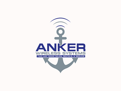 ANKER LOGO DESIGN anker anker logo boar boat boat logo branding graphic design hook hook logo logo logo creation modern logo motion graphics professional logo wireless wireless logo