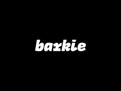 WIP - Barkie Logotype branding identity logo logotype