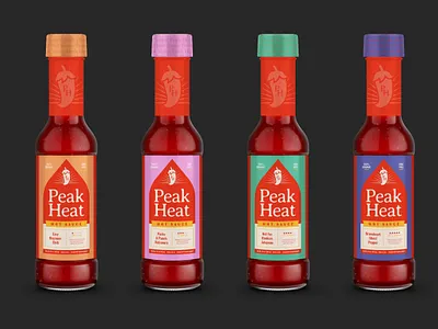 Packaging Design Concept | Hot Sauce design graphic design label design logo package design packaging product