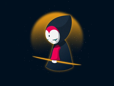 Galactic Monk ∞ adobe adobeillustrator adobephotoshop characterdesign illustration illustrator vector