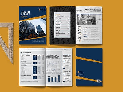 Annual Report annual report business flyer design fashion fashionflyer flyer graphic design one pager