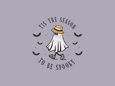 Spooky Season 2023 bats fall ghost halloween illustration nike october procreate spooky