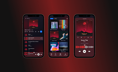 Music application music app ui