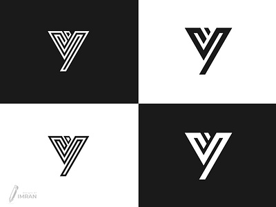 Letter Y Logo Design(Unused) app logo brand identity branding creative logo design gradient logo graphic design icon illustration logo minimal logo modern logo