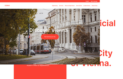 Welcome site graphic design ui vienna web site