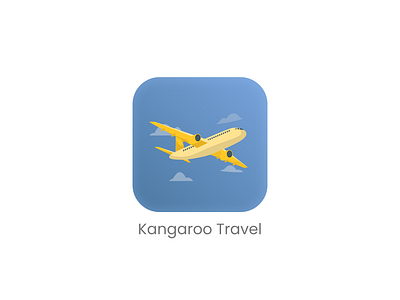 Daily UI 005 - App Icon app branding clouds design figma flying graphic design icon illustration logo plane soar travel ui ux