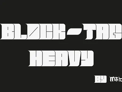 Block-Tag Heavy | Free Font display font free free font freebie graffiti type typeface