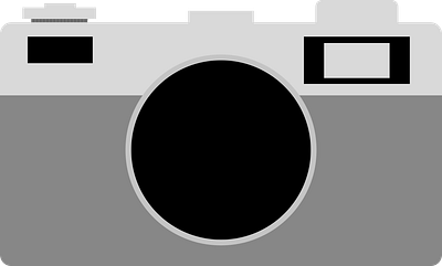 Analog Camera design icon logo photography ui