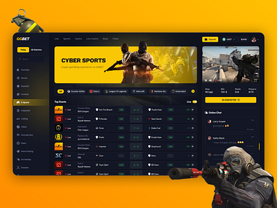 GGBET-Betting platform app bet betting blockchain casino clean crypto design freelancer graphic design illustration money online casino platform sport ui ux uxui