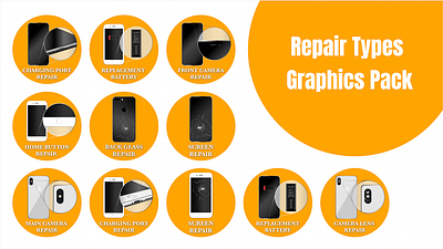 Repair Types Graphics Pack branding graphic design icons