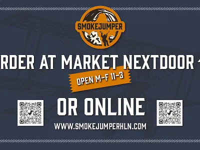 Poster for BIG SKY HOSPITALITY branding graphic design logo