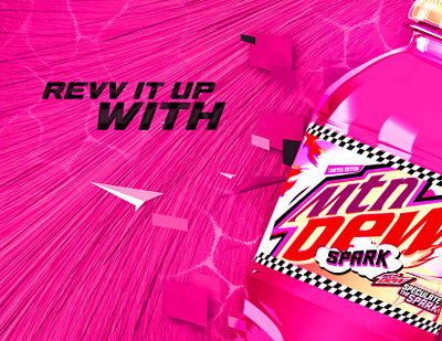 MTN Dew Spark: Product Illustration adobe illustrator graphic design illustration product design