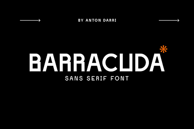 Barracuda - Free Sans Serif Font display font free free font freebie futuristic geometric headline modern sans sans serif title type typeface