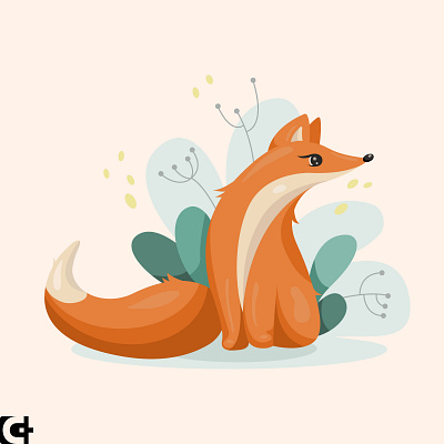 Fox animation graphic design