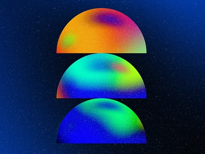 Gradients + Geometry acid blur branding bright colourful design figma geometry gradient graphic design illustration illustrator shapes smooth texture visual design