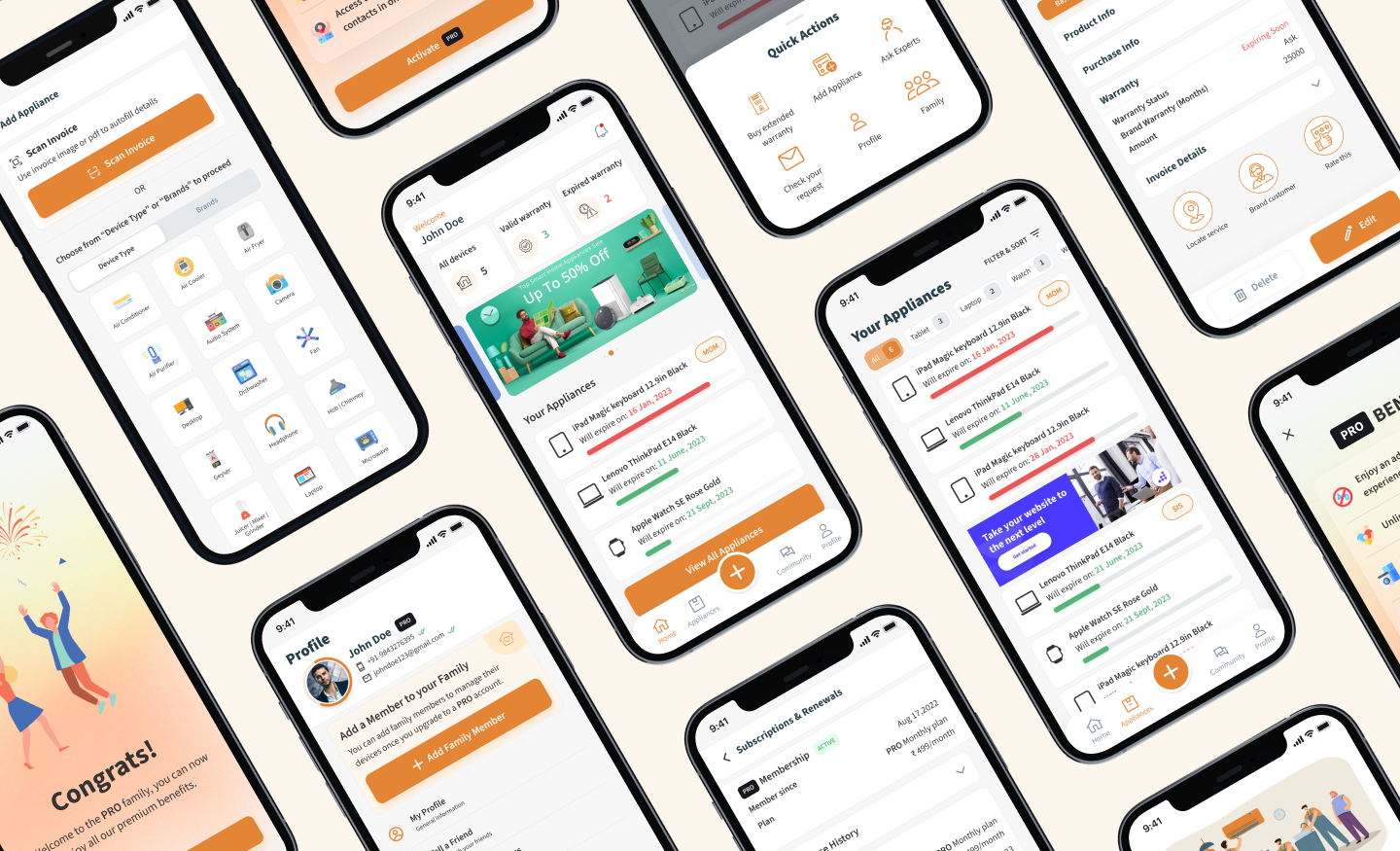 Ezywizy - Your Ultimate Appliance Warranty Tracker 📱🛡️ appliancemanagement digitalassistant freelanceproject graphic design homeappliances hometech logo mobileapp motion graphics smartliving techinnovation ui uiuxdesign ux warrantytracker