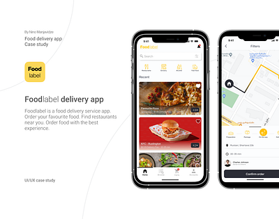Food Delivery App Concept app branding food delivery app mobile mobile app ui uiux design ux