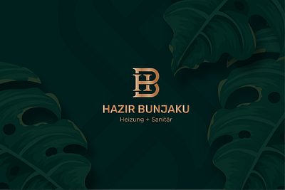 H + B Monogram Logo for Hazir Bunjaku branding graphic design logo