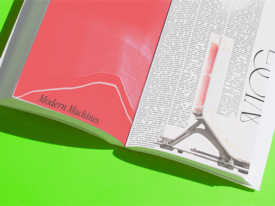 MODERN MACHINES — 004 book branding creative direction design editorial graphic design illustration