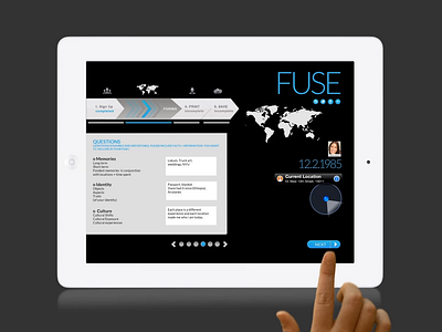FUSE UX/UI Interface Demo Animation animation motion graphics ui