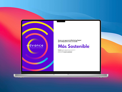 Advance Marketing agency colombia design experience ui ux web