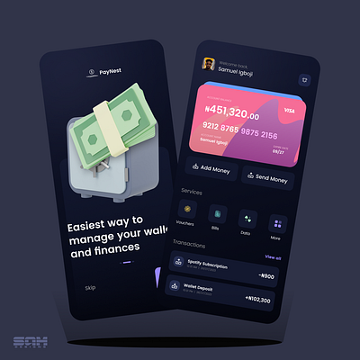 PayNest - Fintech app finance fintech fintech app fintech ui mobile app ui ui design uiux