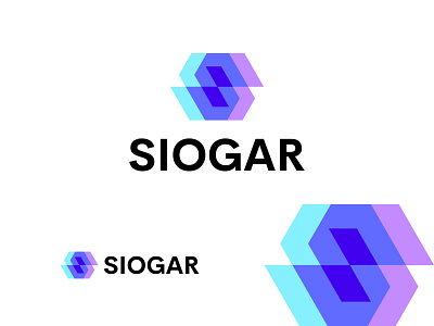 SIOGAR animation app bold brand brand identity branding design graphic design icon illustration logo logo design logo mark minimal modern siogar typography ux vector