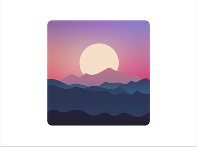 Sunset Gradient Illustration adobe adobe illustrator animation art design elements figma gradient gradient illustration graphic design illustraton illustrator landscape landscape illustration sunset sunset gradient sunset illustration ui vectar art vector illustration