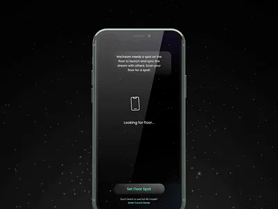 Dreams Interactions 3d android animation augmented reality crossplatform design development ios mobile ui ux