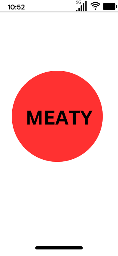 Meat app branding graphic design logo ui
