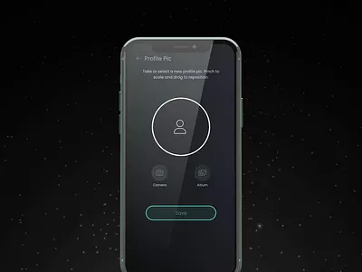 Image Uploader animation crossplatform design development ios mobile ui ux