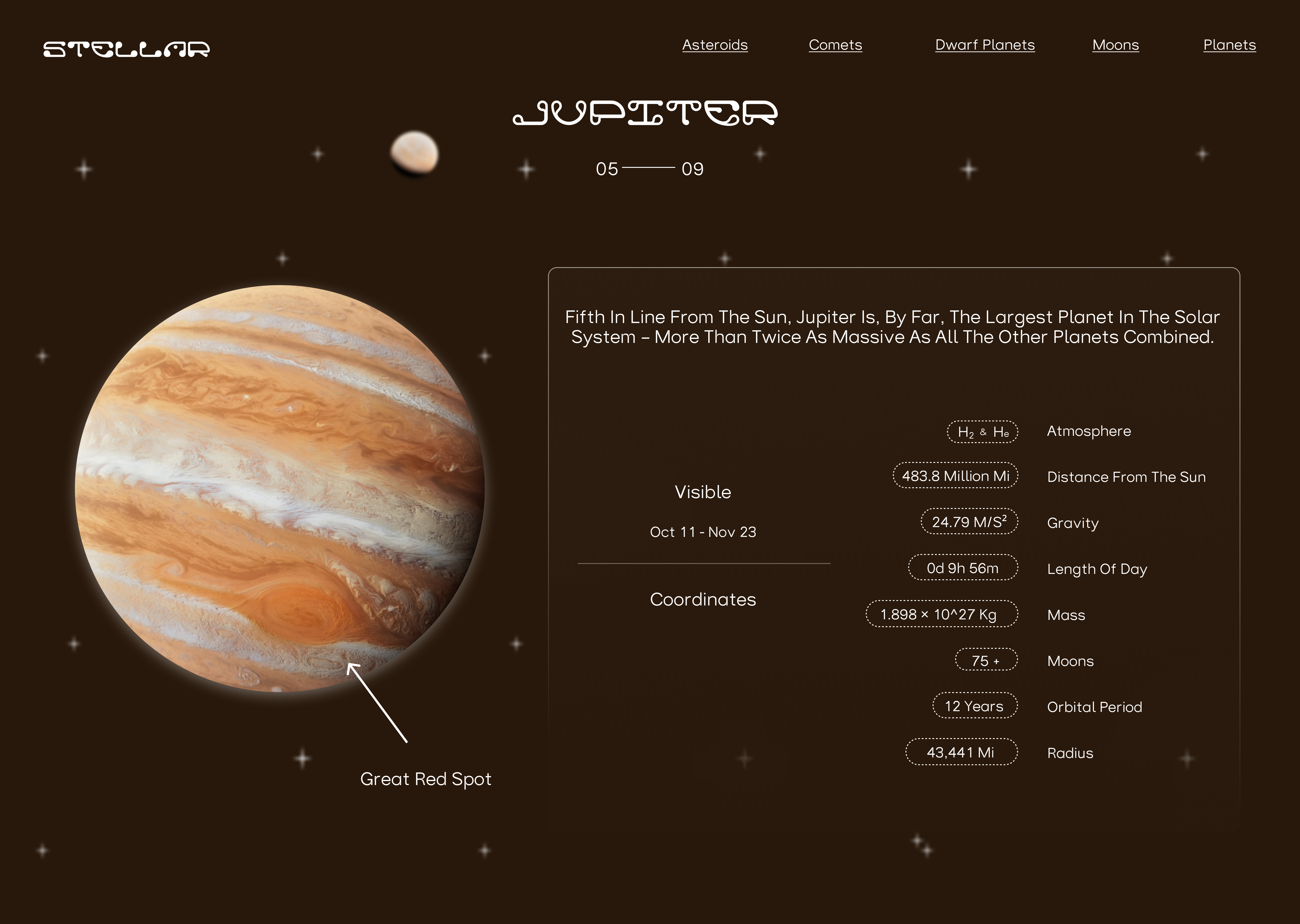 Stellar - Mobile App Concept app design ui ux