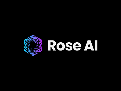 Rose.ai Logo ai animation logo rose.ai