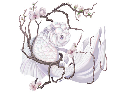 Opal Blossoms clipstudiopaint concept design graphic design illustration