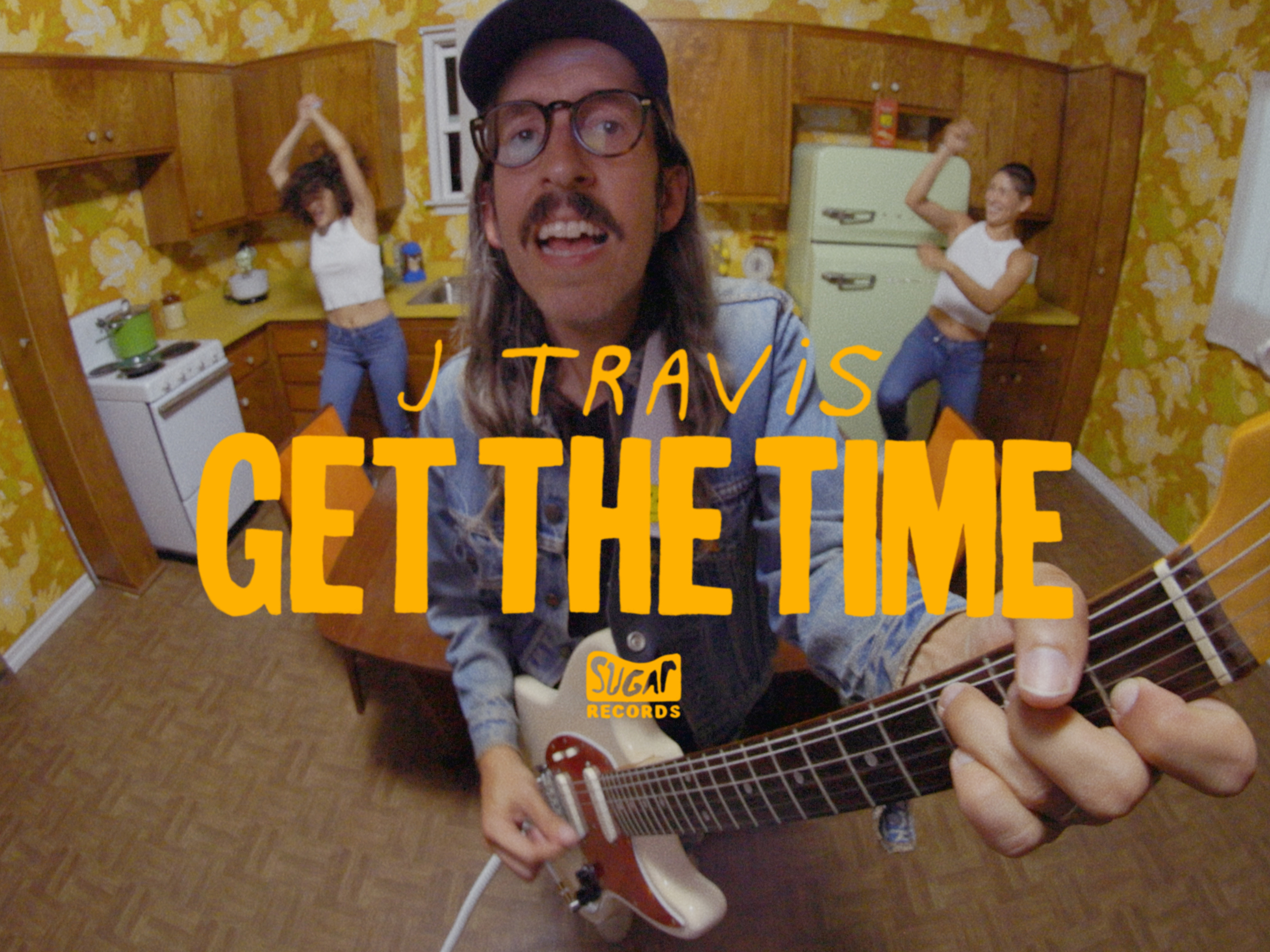 J Travis - Get The Time artwork branding cover song descendents design enjoy! illustration j travis los angeles music painting photography punk rock sculpture video