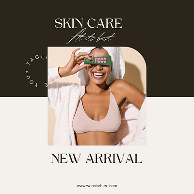 Skincare & Beauty Instagram Feed Post Templates design graphic design