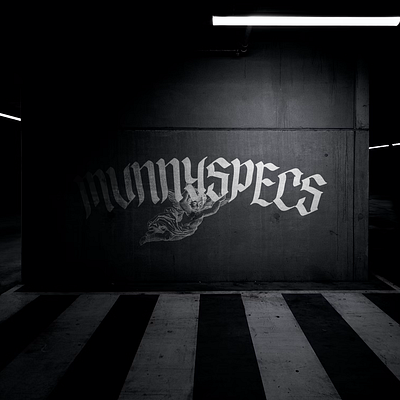 Logo Design - MVNNYSPECS adobe illustrator branding design graphic design grunge logo logo minimal ui