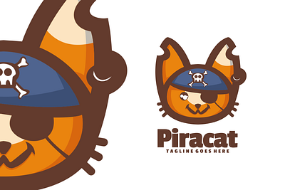 Piracat 3d animal animation branding cute mascot graphic design illustration logo motion graphics