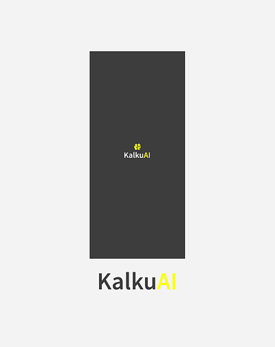 KalkuAI app branding design graphic design illustration logo typography ui ux vector