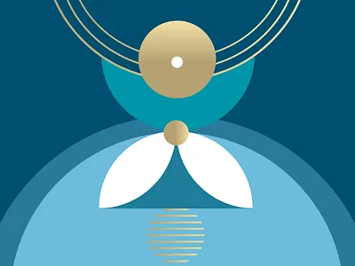 Illustration for Nidranauts branding graphic design