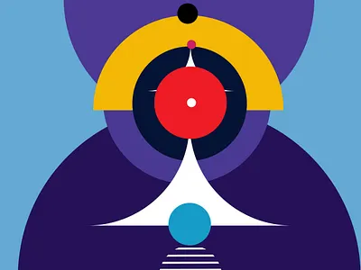 Illustration for Nidranauts branding graphic design