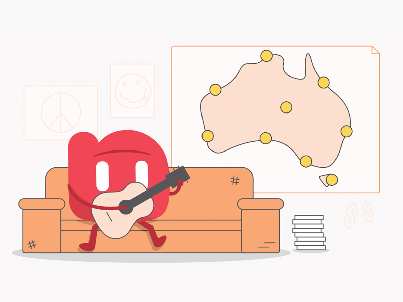 History of the Super Guarantee Scheme in Australia animation australia cartoon character explainer graphic design montage motion graphics superannuation