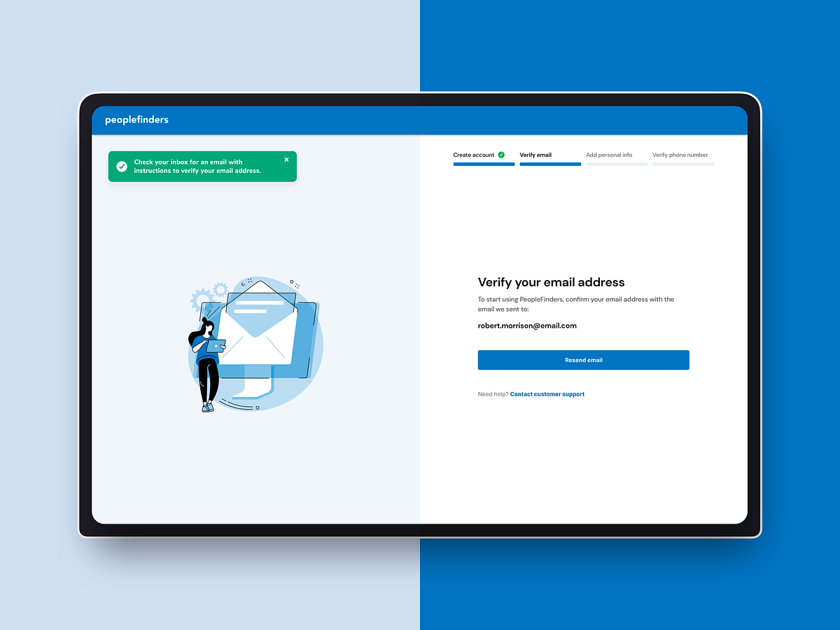 Verify email designs themes templates and downloadable graphic